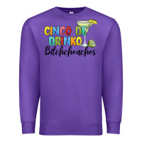 Purple cinco de drinko bitchchoahos Premium Sweatshirt - JahusDesignShop