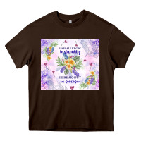 Chocolate Brown i am allergic to stupidity Heavy Core Tee - TumblerDesignByShophia