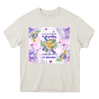 Cream i am allergic to stupidity Heavy Core Tee - TumblerDesignByShophia