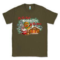 Army Green its the wonderful time of the year Classic Tee - CowGirlArtShop