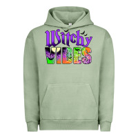 Pigment Oil Green witchy vibes Urban Hoodie - JahusDesignShop