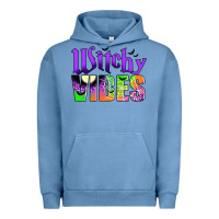 Pigment Pebble Blue witchy vibes Urban Hoodie - JahusDesignShop