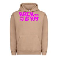 Pigment Burro back to  funny trend newthe gym Urban Hoodie - maiPhamDesign