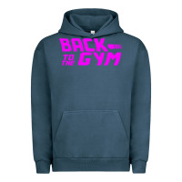 Pigment Midnight Navy back to  funny trend newthe gym Urban Hoodie - maiPhamDesign
