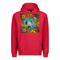 Cardinal arabian horse Premium Hoodie - LillyAllenDesigns