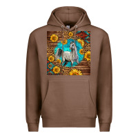Chestnut arabian horse Premium Hoodie - LillyAllenDesigns