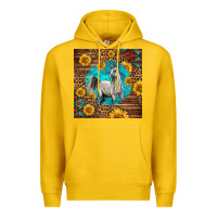 Lemon arabian horse Premium Hoodie - LillyAllenDesigns