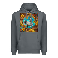 Rock arabian horse Premium Hoodie - LillyAllenDesigns