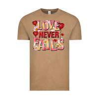 Vintage Coffee Love never fails Vintage Tee - FaDigitalArtStudio
