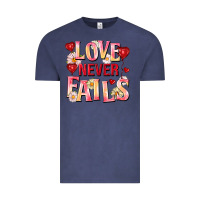 Vintage Denim Love never fails Vintage Tee - FaDigitalArtStudio