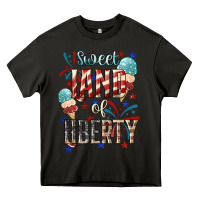 Asphalt Sweet land of liberty 4th of july Heavy Core Tee - HowdyJamesFarm