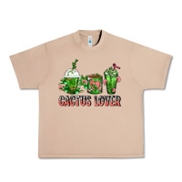 Burro Cactus Lover Cactus Coffee Cups Urban Heavy Tee - FaDigitalArtStudio