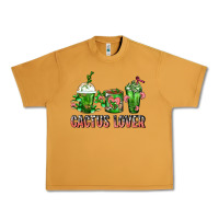 Peanut Butter Cactus Lover Cactus Coffee Cups Urban Heavy Tee - FaDigitalArtStudio