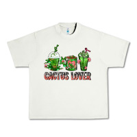 Pistachio Cactus Lover Cactus Coffee Cups Urban Heavy Tee - FaDigitalArtStudio