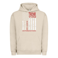 Pigment French Oak thank you for your service   veterans day t Urban Hoodie - maiPhamDesign