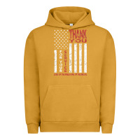 Pigment Peanut Butter thank you for your service   veterans day t Urban Hoodie - maiPhamDesign