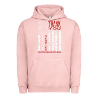 Pigment Salmon thank you for your service   veterans day t Urban Hoodie - maiPhamDesign