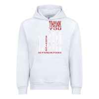 White thank you for your service   veterans day t Urban Hoodie - maiPhamDesign