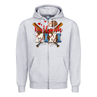 Heather Grey ballpark mini Zipper Hoodie - AdoDesignShop