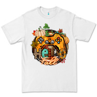 White hello fall gamer Premium Tee - CowGirlArtShop