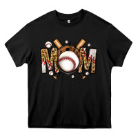 Black baseball mom Heavy Core Tee - Jasminsmagicworld