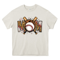 Cream baseball mom Heavy Core Tee - Jasminsmagicworld