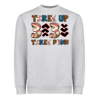 Three Up Three Down Heavyweight Sweatshirt | Teevron