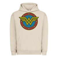 Pigment French Oak Wonder Woman Vintage Emblem Urban Hoodie - maiPhamDesign