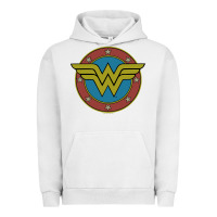Pigment Lunar Rock Wonder Woman Vintage Emblem Urban Hoodie - maiPhamDesign