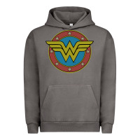 Pigment Tornado Wonder Woman Vintage Emblem Urban Hoodie - maiPhamDesign