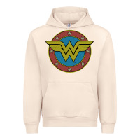 Sandshell Wonder Woman Vintage Emblem Urban Hoodie - maiPhamDesign