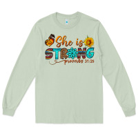Matcha she is strong Long Sleeve Tee - BundleAndBundleShop