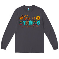 Smoke she is strong Long Sleeve Tee - BundleAndBundleShop