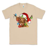 Mushroom christmas heifer cow Classic Tee - CowGirlArtShop