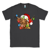 Smoke christmas heifer cow Classic Tee - CowGirlArtShop