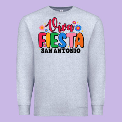 Viva Fiesta San Antonio Premium Sweatshirt Designed By Jahusdesignshop