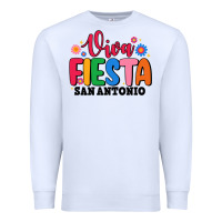 White viva fiesta san antonio Premium Sweatshirt - JahusDesignShop