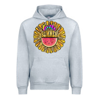Heather Grey hello summer Urban Hoodie - JahusDesignShop