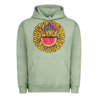 Pigment Oil Green hello summer Urban Hoodie - JahusDesignShop