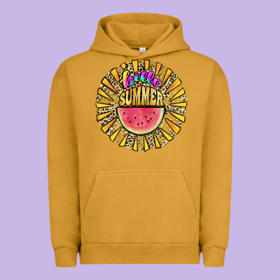 Hello Summer Urban Hoodie Designed By Jahusdesignshop