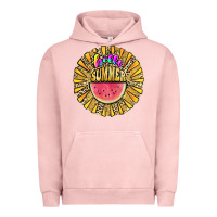 Pigment Salmon hello summer Urban Hoodie - JahusDesignShop