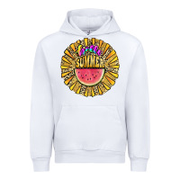 White hello summer Urban Hoodie - JahusDesignShop