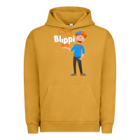Pigment Peanut Butter Kids Cartoon Blippis funny Urban Hoodie - maiPhamDesign