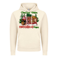 Vintage Artic christmas wishes gingerbread kisses Vintage Hoodie - FaDigitalArtStudio