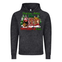 Vintage Black christmas wishes gingerbread kisses Vintage Hoodie - FaDigitalArtStudio