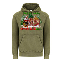 Vintage Olive christmas wishes gingerbread kisses Vintage Hoodie - FaDigitalArtStudio