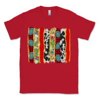 Red christmas brushstroke Classic Tee - Jasminsmagicworld