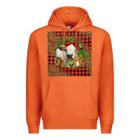 Carrot cute baby calf christmas Premium Hoodie - LillyAllenDesigns