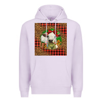 Lilac cute baby calf christmas Premium Hoodie - LillyAllenDesigns