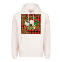 Pale Pink cute baby calf christmas Premium Hoodie - LillyAllenDesigns